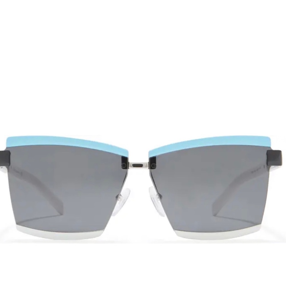 Prada 66 mm rectangular sunglasses with case - image 14